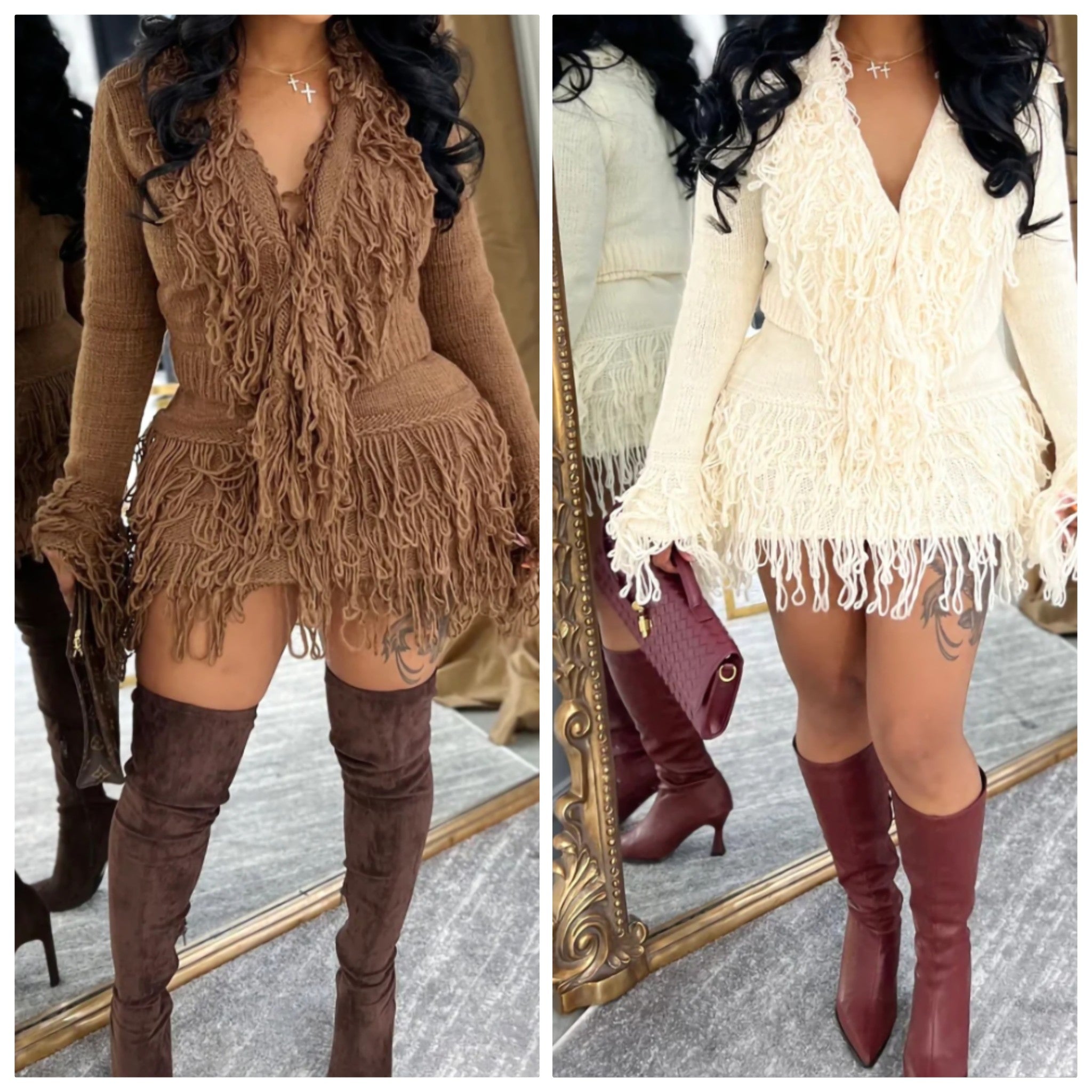 The Shaggy Fall 2pc Skirt Set