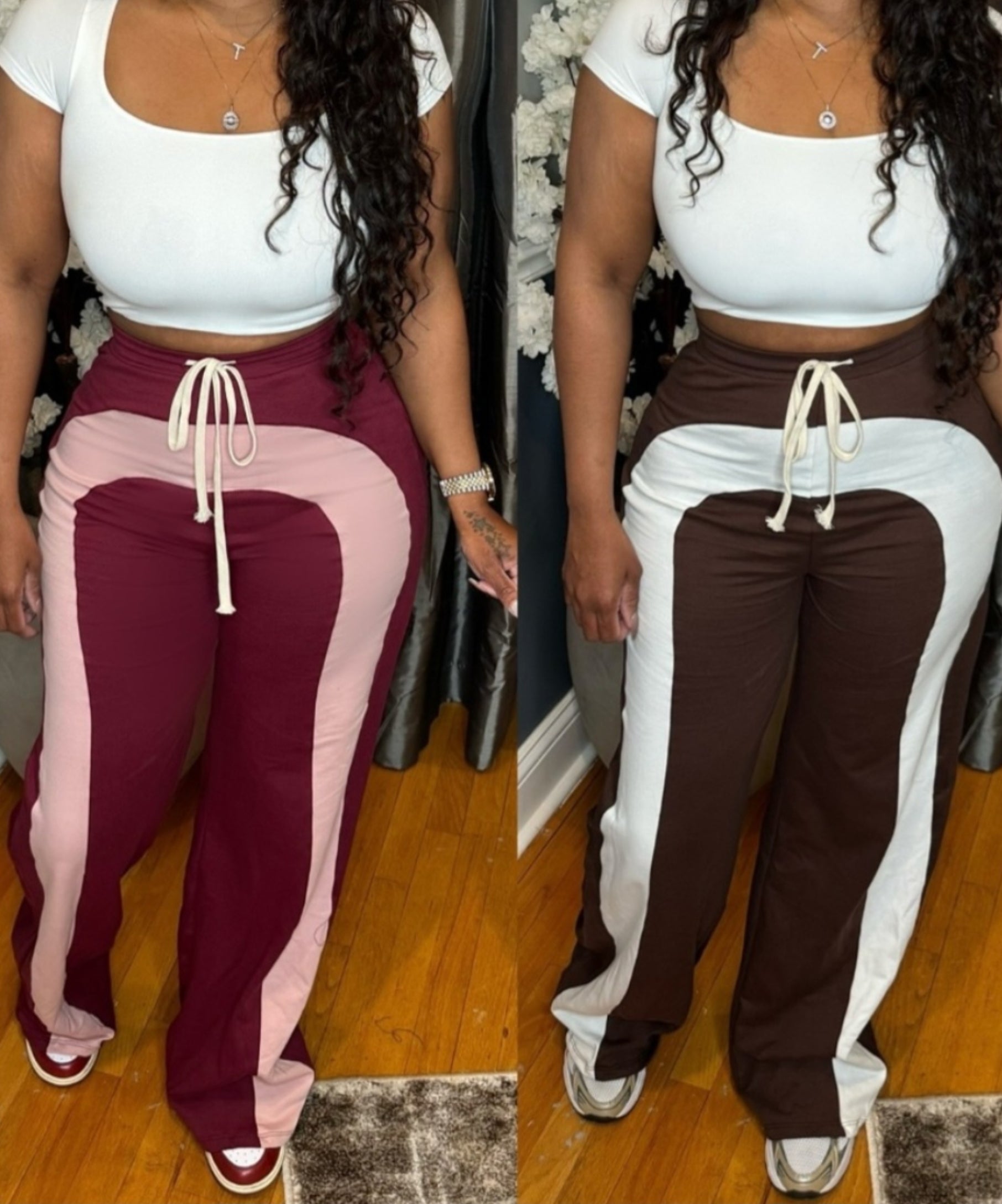 Your Way Stripe Jogger