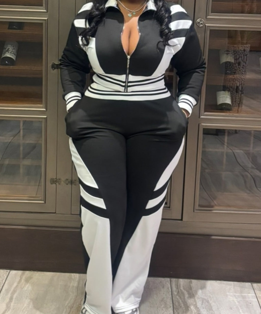 The Sporty Colorblock 2pc Set