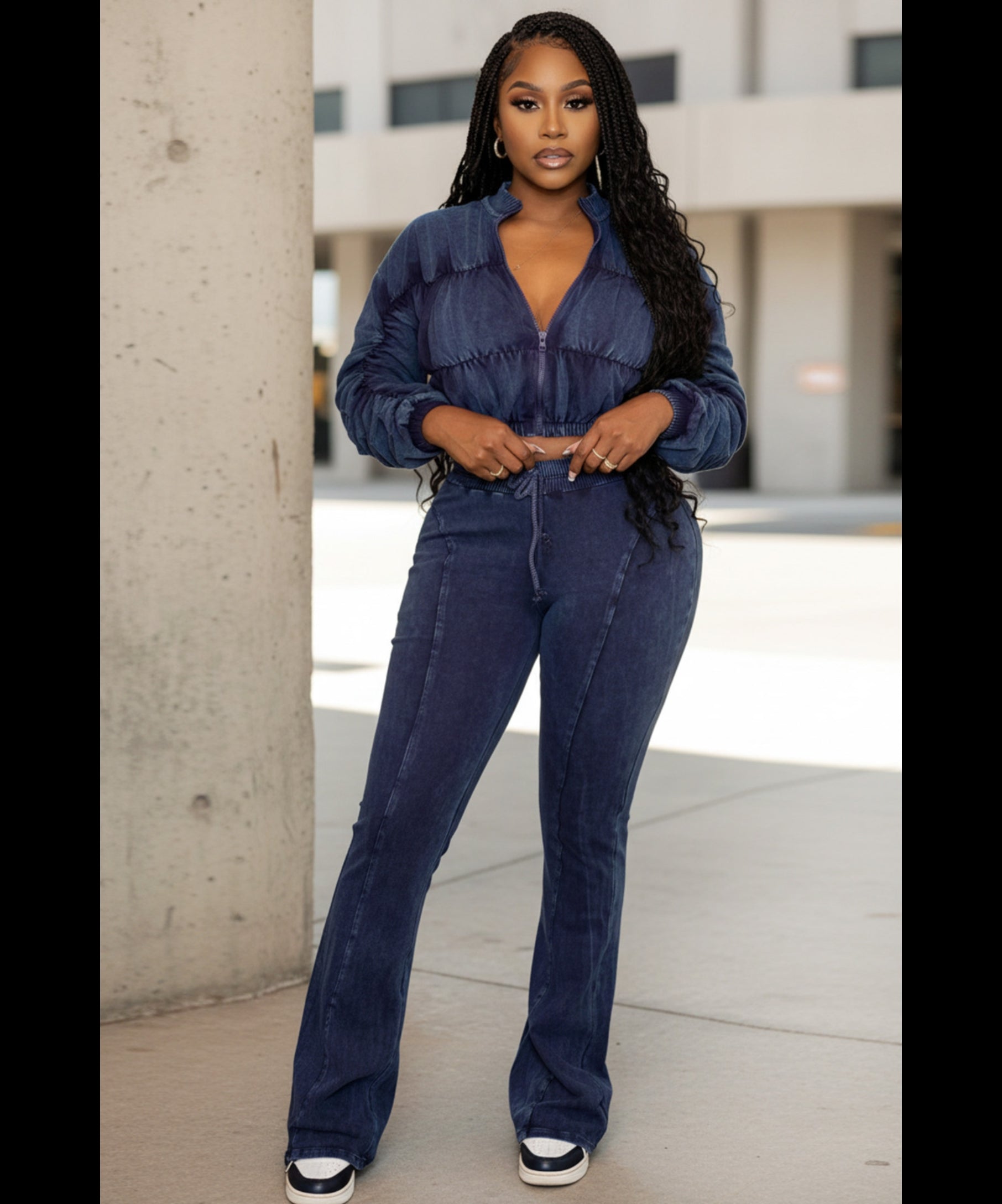 The Runched  Sexy 2pc Set