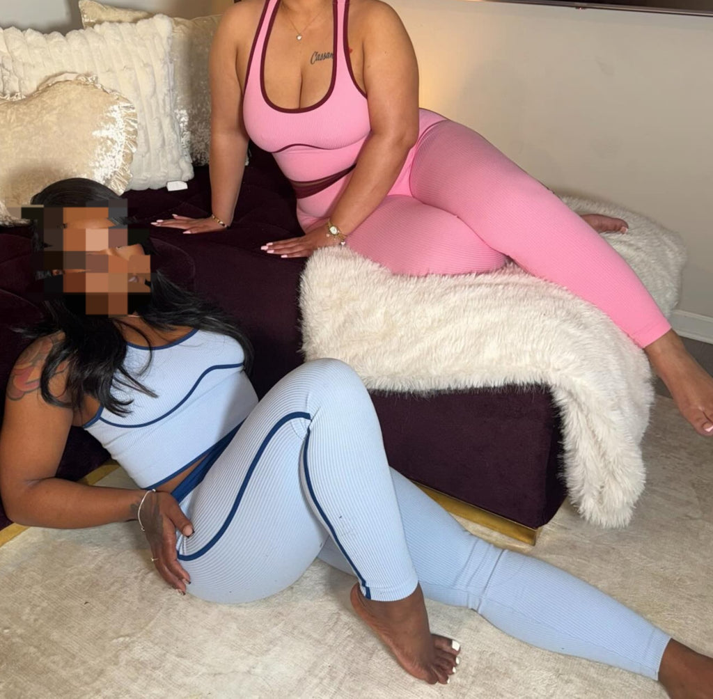 The Ribbed 2pc Casual set