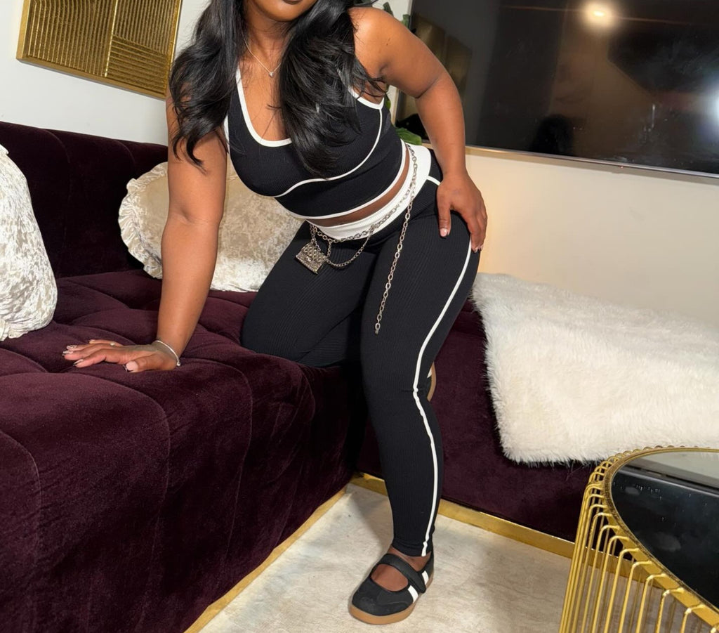 The Ribbed 2pc Casual set
