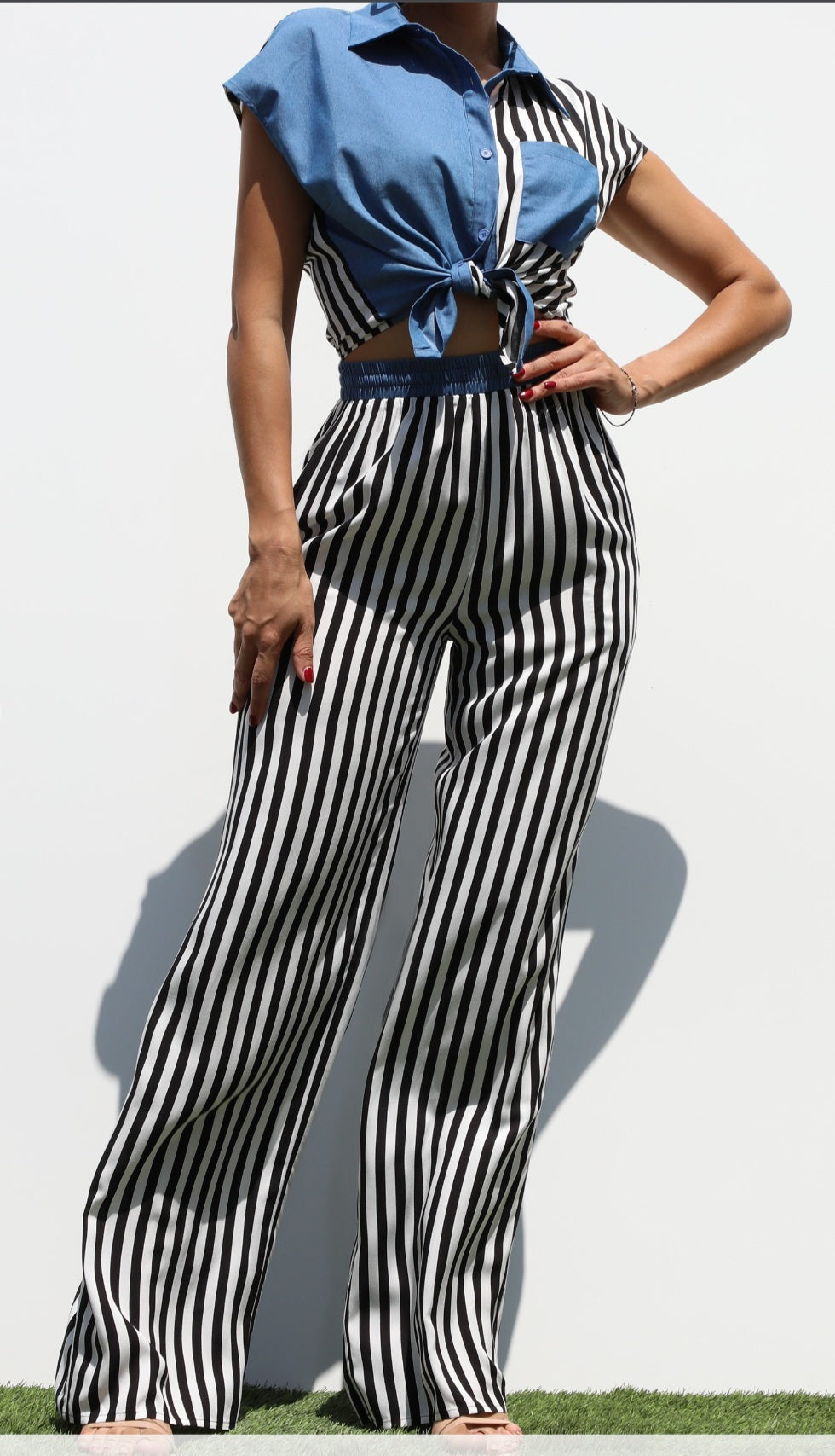 2pc Stripe Set